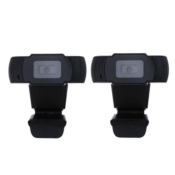 

2 pieces rotatable 1080p hd webcam pc usb 2.0 camera video recording