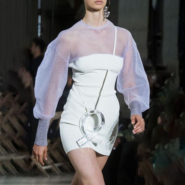 

designer luxury elegant mini skirts for women spring autumn work party casual vintage fashion dresses a25, Black;gray