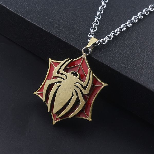 

marvel spider man keychain chain spider man venom keychain for keys violent bear key ring men women cosplay jewelry, Silver
