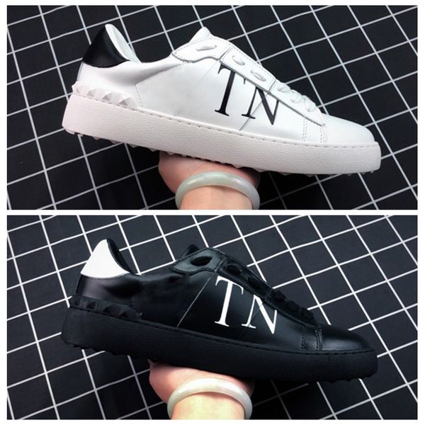 

ace sneaker vintage low sneakers homme mens designer shoes fashion new rhyton sneaker womens trainers chaussures baskets size 35-44, Black