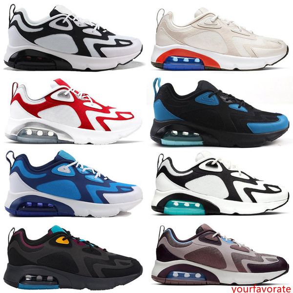

2019 new 200 women mens running shoes royal pulse black white half palm sneakers sports running shoes eur 36-45