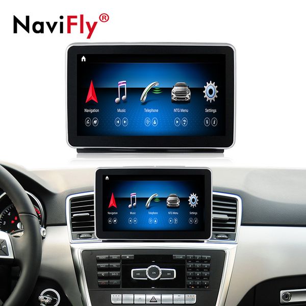 

navifly android 10.0 for ml w166/gl x166 2012-2015 ntg 4.5 car multimedia player navigation gps hd1080p 4g lte car dvd
