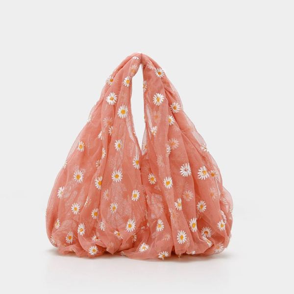 

new style large bag small fresh new blue concave modeling armpit woven bag