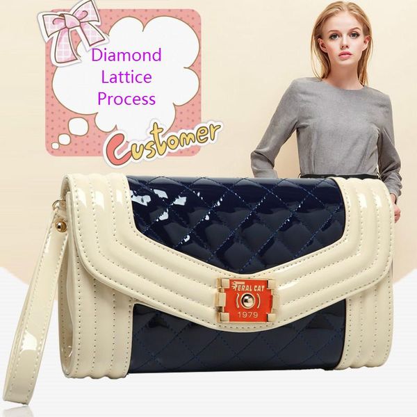 

made in china korean pu leather ladies shoulder messenger bag lingge chain small square bag fashion travel pillow shaped tote waterproof bag