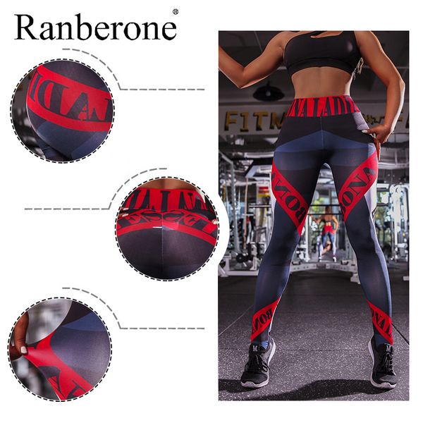 

2020 йога брюки упругие compression gym фитнес бег тренировки спортивная одежда womentraining спорт печатные леггинсы лосины, White;red