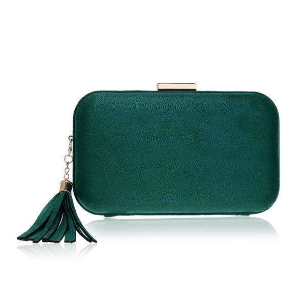 

new evening dinner bag, portable banquet bag, female tassel evening bag