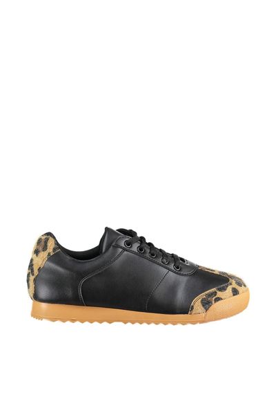 

trendyol black leopard detail women sneaker takaw20sn0007