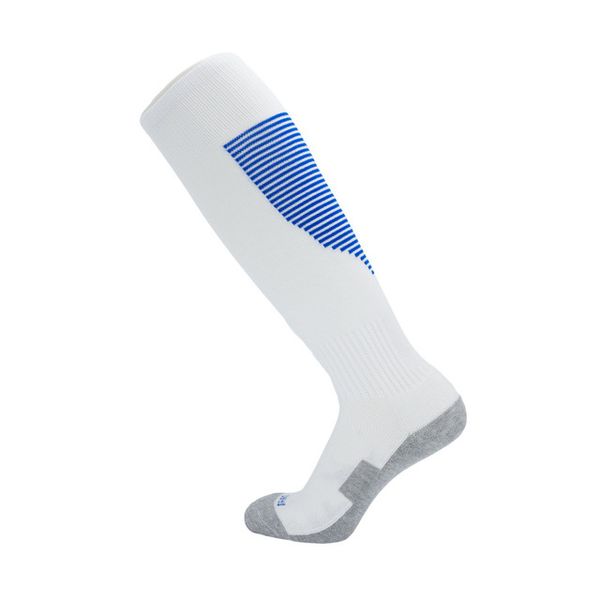 

2019 online men's football socks children's towel bottom stockings knee length breathable sports socks fashion football socks for, Black