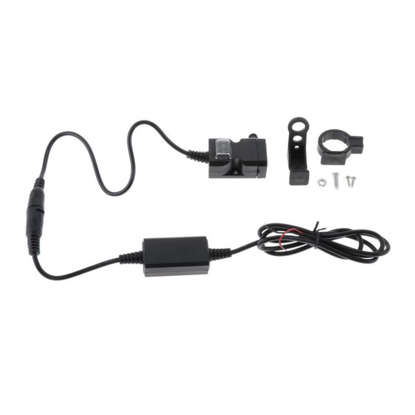 

waterproof dual e-bike usb handlebar charger socket with switch and stand