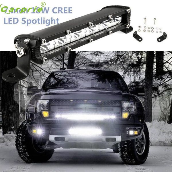 

new arrival 7inch 18w creechipschips led work light bar flood spot suv boat driving lamp offroad 4wd mr27