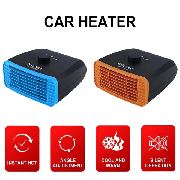 

12v-24v 300w/150w portable car fan heater fast heating defogger heat cooling fan 15*16cm car electrical heating fans