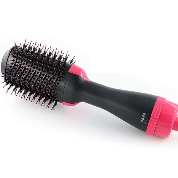 

multifunctional hair dryer & volumizer rotating hair brush roller rotate styler comb styling straightening curling air comb