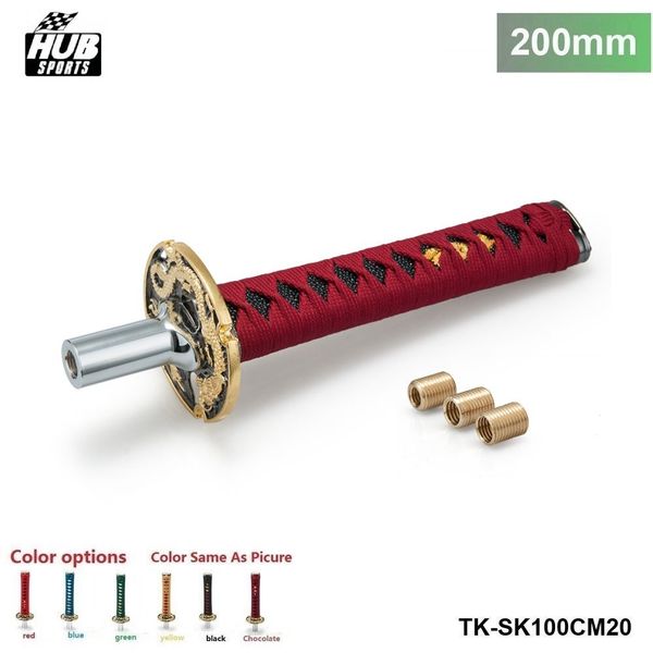 

jdm short samurai sword shift knob shifter 200mm metal weighted sport katana for mr2 sw20 90-95 hu-sk100cm20