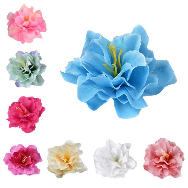 

pack of 20pcs 8cm artificial silk flower rose peony heads home decor