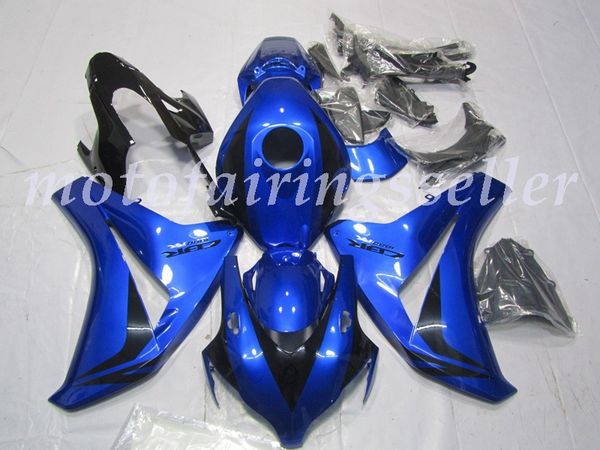

oem quality new abs full fairings kits fit for honda cbr1000rr (2008 2009 2010 2011) cbr1000rr 08 09 10 11 bodywork set deep blue