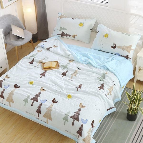 

home textile print bed quilt pillowcase soft modern style single double pillowcase) bedding set rectangle