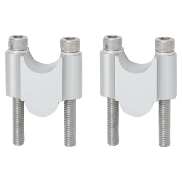 

1 pair 7/8" 22mm accessories mount clamp off road replacement fat lifting motorcycle handle riser universal cnc aluminum alloy