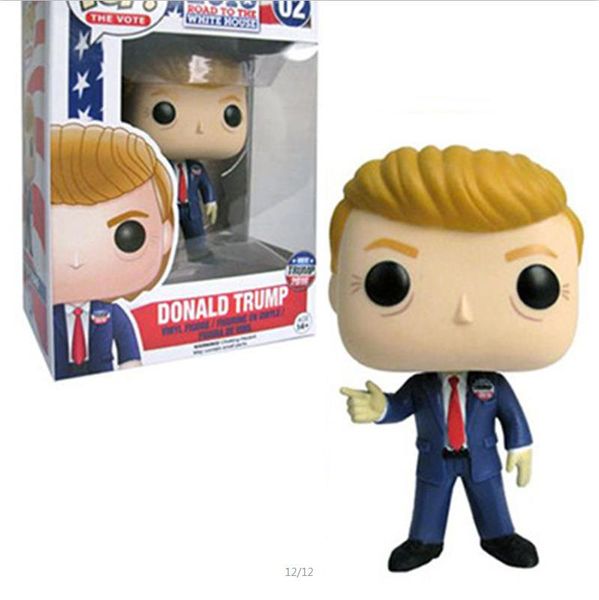 

funko поп дональд трамп президент кампании 2016 # 02! дональд трамп pop куклы