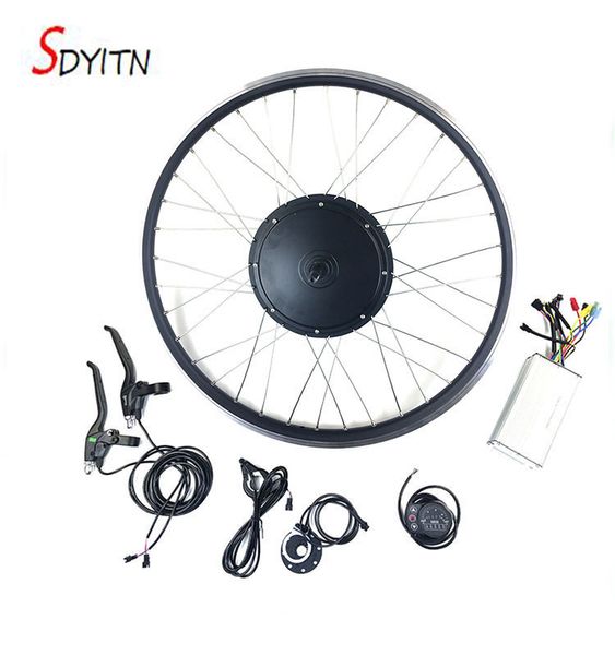 

sdyitn electric bicycle conversion kit 48v 1500w hub motor for 16