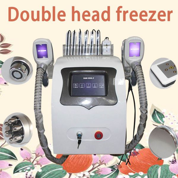 

2 cryo handles cryolipolysis fat e device cryotherapy machine fat removal cellulite massage slimming fat ing equipment