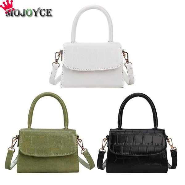 

alligator pattern crossbody bags for women 2019 small chain small pu leather handle bag ladies designer handbag