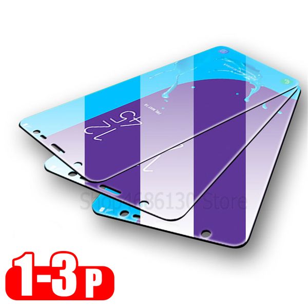 

3-1pcs protective glass for samsung galaxy a7 a9 2018 a6 a8 j4 plus screen protector 2.5d tempered glass for samsung j6 j4 2018