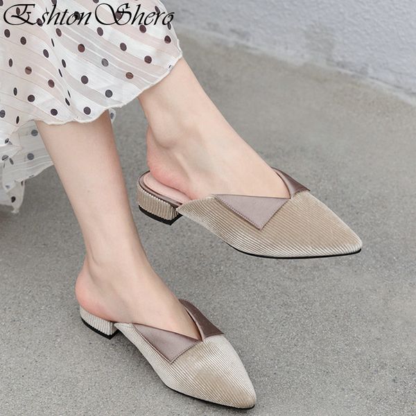 

eshtonshero women shoes woman slippers women's shoes flock platform low heels mixed color slingback ladies wedding shoe size 3-9, Black