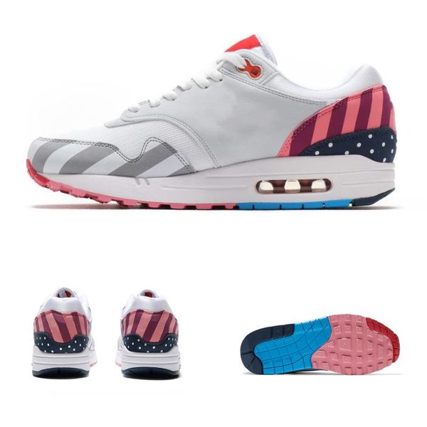 Compre Nike Air Max 87 Airmax Venta Caliente 2018 Piet Parra X 1 Zapatillas De Correr Hombres Mujeres Parra 87 Blanco Multicolor Wotherspoon Nuevas Piet Parra prepara una nueva colección con Nike