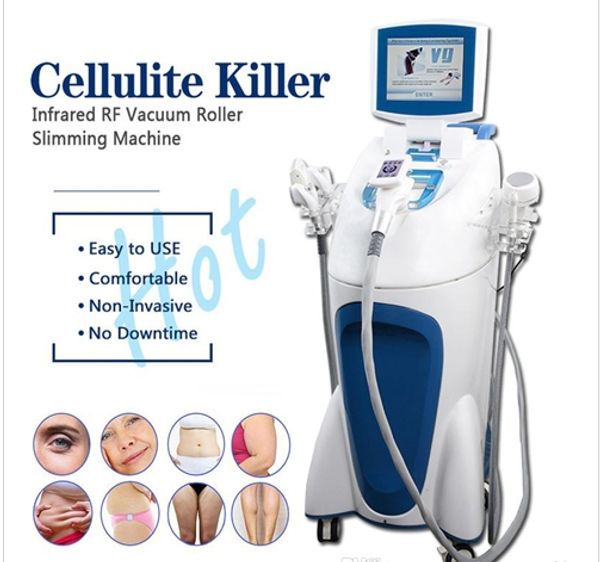

Super 5 in 1 vela hape cellulite reduction limming machine ultra ound cavitation vela hape rf weight lo body limming