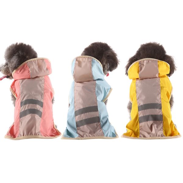 

летний собак pet открытый дождевик щенок hoody водонепроницаемый дождевик s-xl куртки плащи для собак кошки одежда одежда