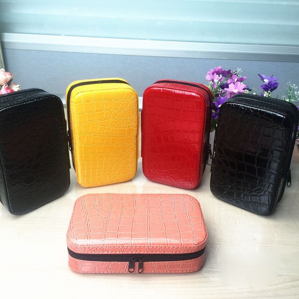 

essential oil case leather storage box multi tray carry organizer oils container