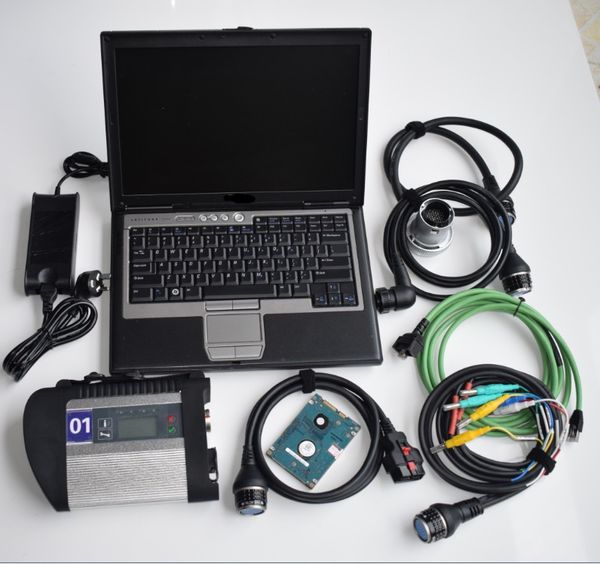 2021.06V MB Star C4 Диагностический инструмент для SD Connect 4 диагностика с ноутбуком H-DD + D630 готов к работе