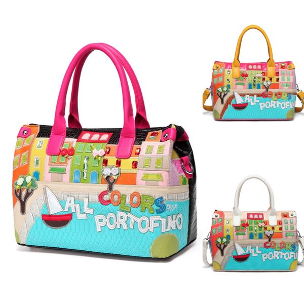 

2020 новая мода женская сумочка изысканная вышивка женская сумочка одно плечо косой пролет сумка