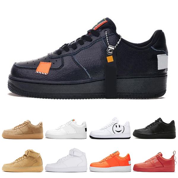 

classic utility running shoes red black white just orange wheat women men high low cut trainers sports sneaker 36-45