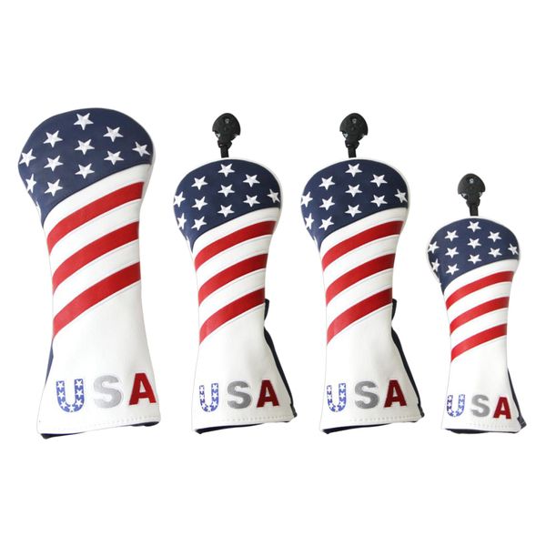 

4pcs/set waterproof portable golf club headcover no. 1/3/5/ut & number tag