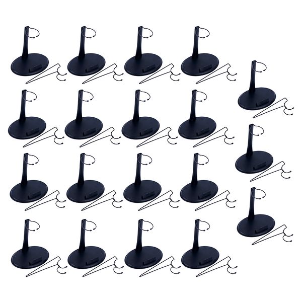 

19x 1 / 6 action figurine display stands model u - type ring - type