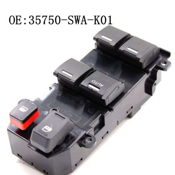 

electric power window lifter master control switch 35750-swa-k01 35750swak01 for h onda crv cr-v 2007-2011 car power window switch