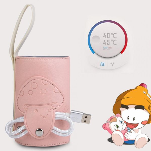 

new nursing bottle insulation cover universal heating sleeve usb charging constant temperature ppsu milk bottle feeder heater