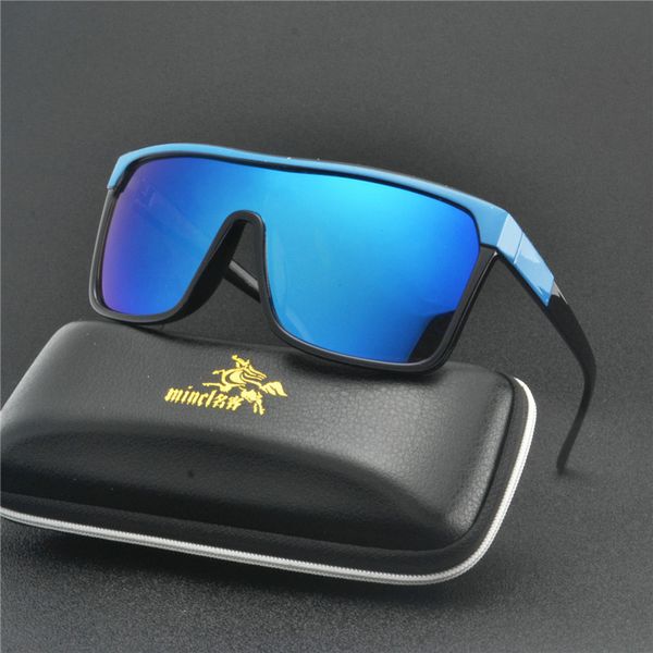 

2019 new large frameless one sunglasses retro sunglasses women brand fashion marine lens glasses men punk uv400 nx, White;black