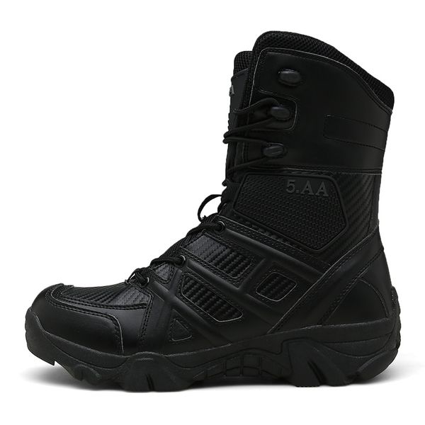 

men outdoor hiking shoes boots male breathable special forces high-desert tactical combat boots trekking off-road