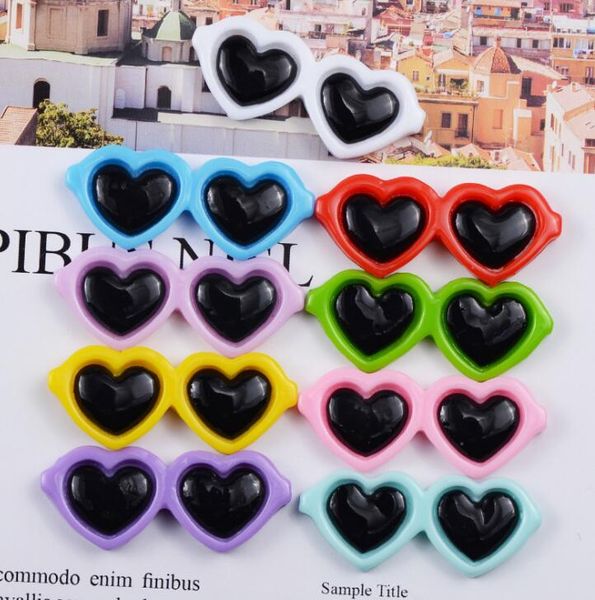 

glasses heart phone diy resin for sun resin case decoration cabochon flatback crafts home decoration dvjgc