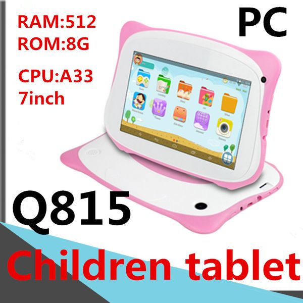 

a33 tablet pc емкость quad core q815 7inch kid hd-tablet обучение офисному компьютеру камера 8gb / rom 512mb / ram wifi bluetooth 3g google