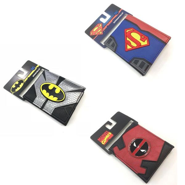 

deadpool mens wallet портмоне шаржа unisex бумажники id / держатель, Red;black