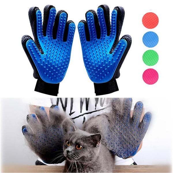 

pet dog cat grooming brush glove pet hair deshedding comb brush kitten puppy massage washing brush glove for animal cat dog