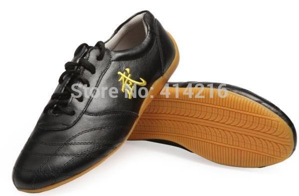 

high-grade embroidered wushu martial arts tai chi shoes men&women taiji black