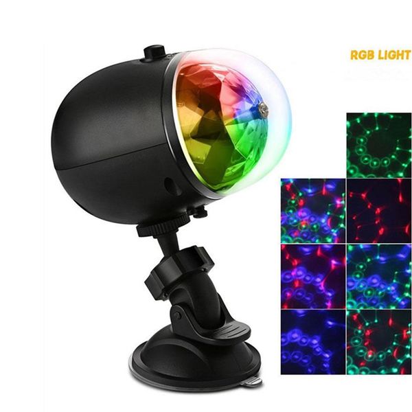 Tragbare Laser Bühne Lichter RGB Disco Ball Party Lichter Mini DJ Laser für Weihnachten Party Hause Hochzeit Club Projektor