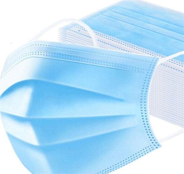 

dhl ship party mask 50 1pcs 3 layer breathable facedust mouth pm 2.5 yearloops blue 01 p5yk