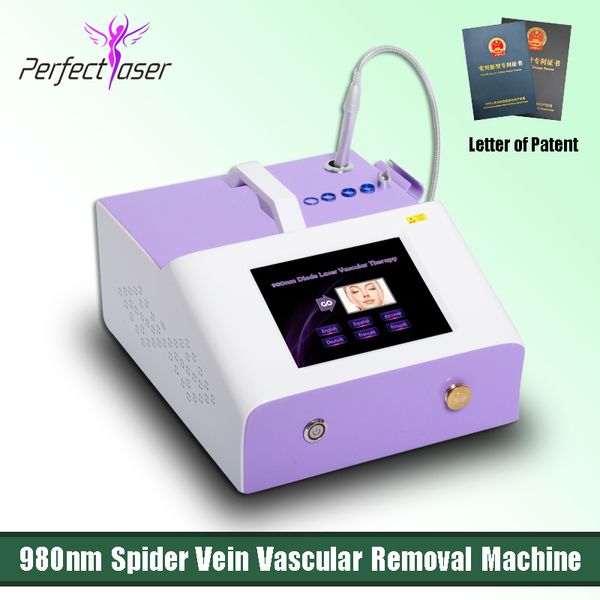 

высокое качество 980nm лазерный диод паук vein машина удаления 980 диод сосудистый лазерное удаление салон красоты использование машины с бе, Black