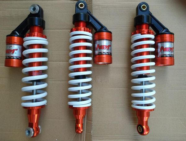 

atv vparts for atvs 2pcs 305mm front shocks buffer + 1pcs 305mm rear shocks motorcycle moto 4x4 go kart karting quad bike