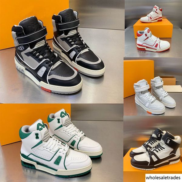 

fashion luxury designer women shoes trainer sneaker mid-r shoes lace up men shoes brand women sneakers 408 basketball shoe